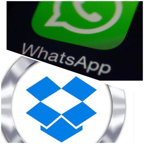 Come esportare file audio da Dropbox verso WhatsApp.
