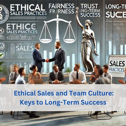 Days 86 to 90: Ethical Sales and Team Culture - Keys to Long-Term Success