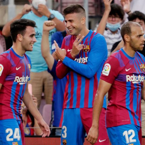 Primer partido del Barcelona en liga en la era post messi