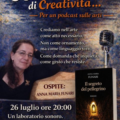 50 SFUMATURE DI CREATIVITA' con la scrittrice ANNA MARIA FUNARI