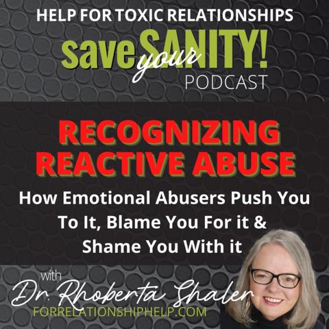 RECOGNIZING REACTIVE ABUSE