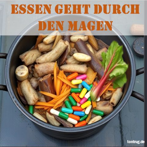 Essen geht durch den Magen