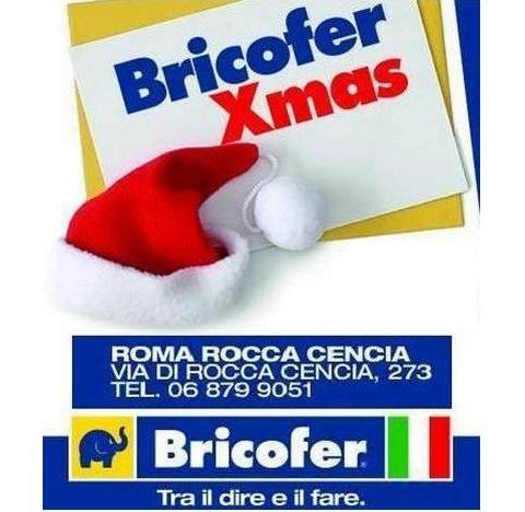 Spot radiofonico Bricofer Xmas 2018 Roma Rocca Cencia