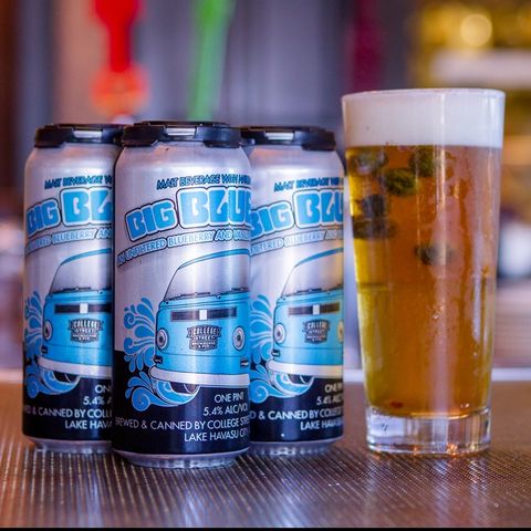 We Love #CraftBeer Show Review of Big Blue Van Blueberry Ale from College Street Brewing