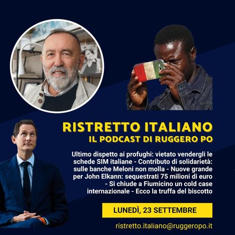 Ristretto Italiano - 23 settembre 2024