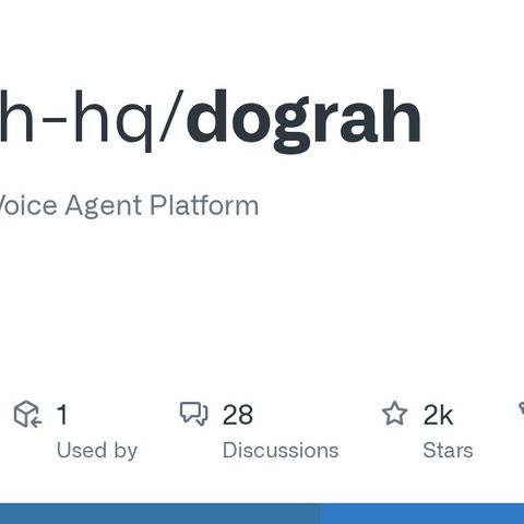 GitHub - dograh-hq/dograh: Open Source Voice Agent Platform