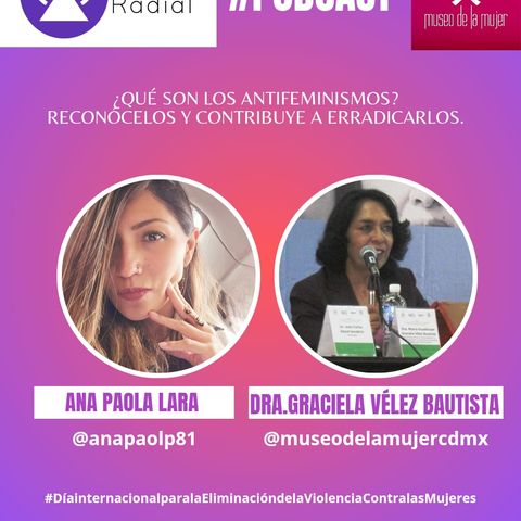 Antifeminismos invitada DRA. MA GUADALUPE GRACIELA VÉLEZ BAUTISTA