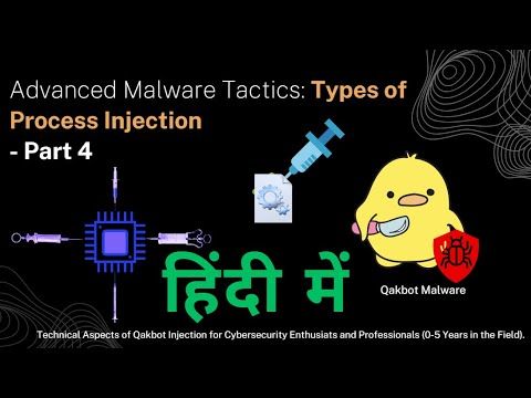 QakBot Malware Analysis in HINDI: Dissecting Process Injection Attack | Part 4