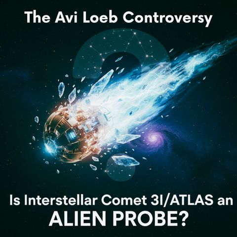 The Avi Loeb CONTROVERSY: Is Interstellar Comet 3I/ATLAS an ALIEN Probe?