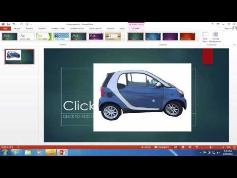 Remove Background from Images in PowerPoint tutorial
