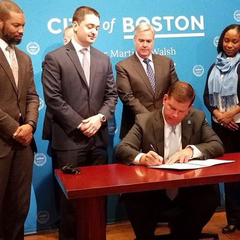 Mayor Walsh Signs New Voter Access Ordinance