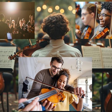 Musical Instruments Are Instrumental In A Child’s Development.  On Staccato