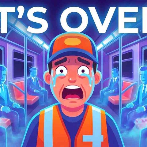 Empty Downtowns. The Desperate Panic Preventing COLLAPSE