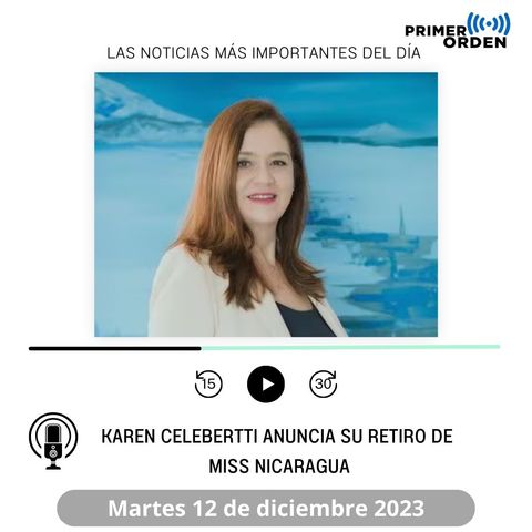 Karen Celebertti se retira de Miss Nicaragua