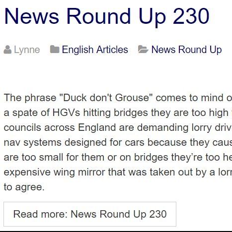 LEN - News Round Up 230