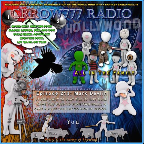 Mark Devlin guests on Crrow777 Radio, Episode 213, Hour 1
