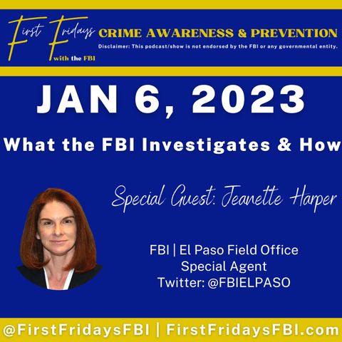 Ep.12 - Cases: What the FBI Investigates and How