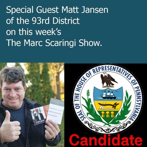 The Marc Scaringi Show 2018_05_05 Special Guest Matt Jansen