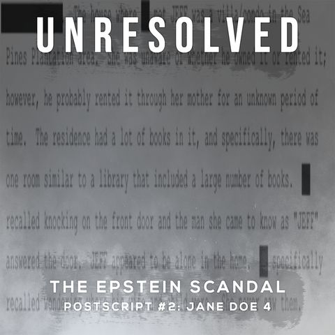 The Epstein Scandal (Postscript #2: Jane Doe 4)