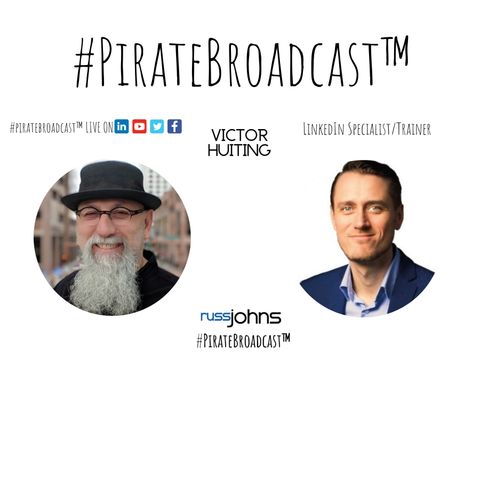 Catch Victor Huiting on the #PirateBroadcast™