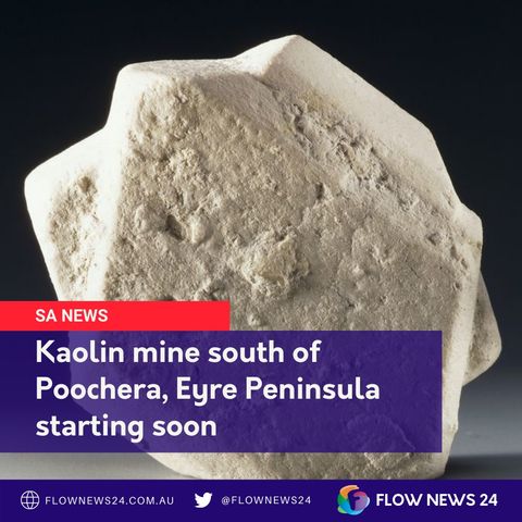 New Porcelain mine opening near Poochera on SA's Eyre Peninsula