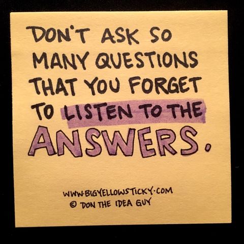 Listen To The Answers : BYS 106