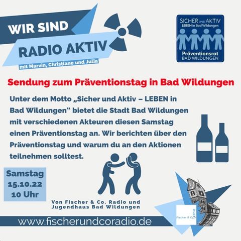 Präventionstag in Bad Wildungen- WIR SIND RADIO AKTIV