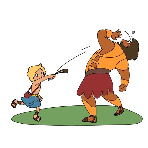 David and Goliath
