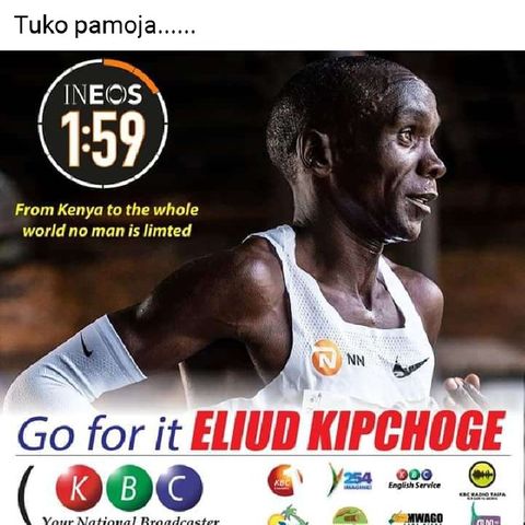 Eliud Kipchoge- Breaks World Record