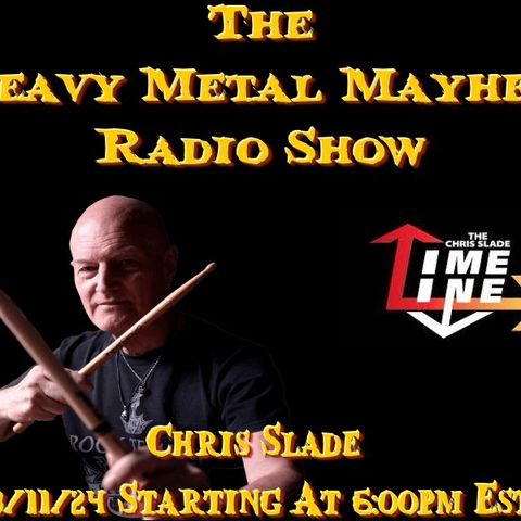 Guest Deborah Levine Of Lady Beast & Chris Slade Of The Chris Slade Timeline 8/11/24