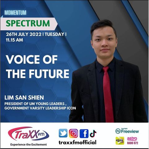 Spectrum: Voice of the Future | Tuesday 26th July 2022 | 11:15 am