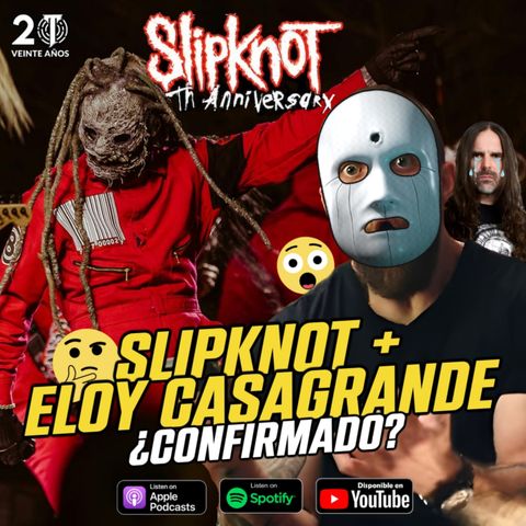 🥁 ELOY CASAGRANDE es el nuevo baterista de SLIPKNOT 👹 ¿Confirmado?
