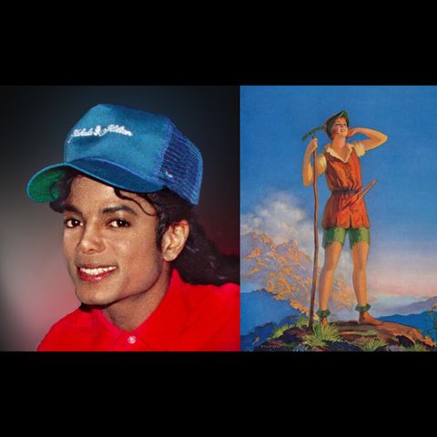 Michael Jackson & Peter Pan 9:6:21 6.58PM