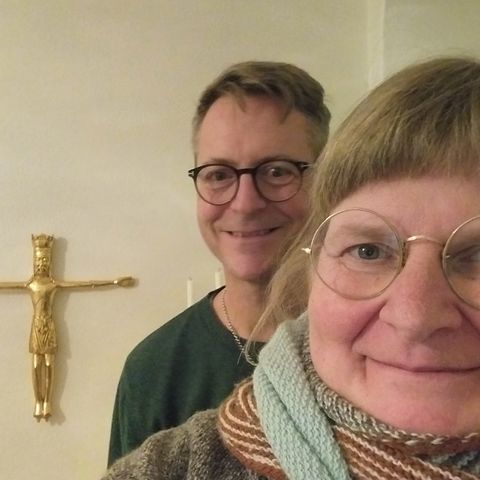 2. juledag. Peter Jacobsen i samtale med Lene Kjemtrup Christensen