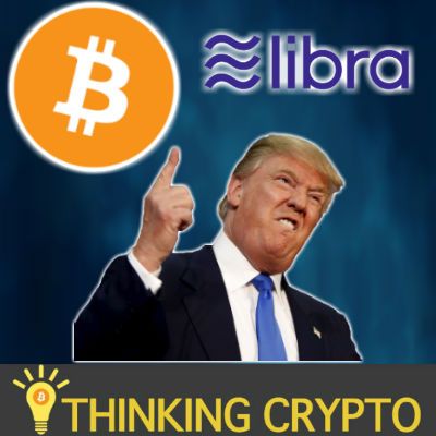 PRESIDENT TRUMP TWEETS ABOUT BITCOIN & FACEBOOK LIBRA! - Ripple CEO FCA Ethereum & XRP - Fold BTC LN