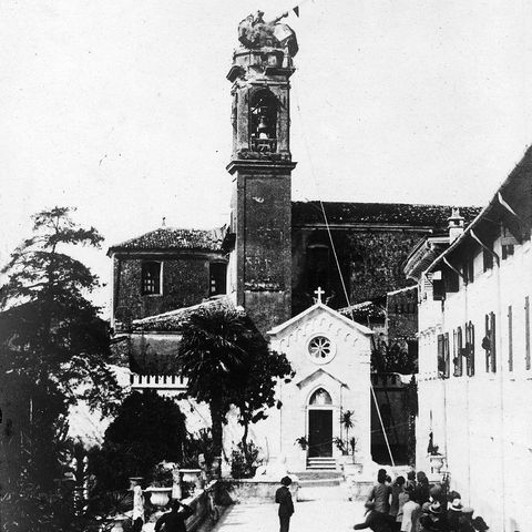 Il temporale che nel 1921 distrusse il campanile di Lugagnano, di Massimo Gasparato. Voci di Gianmaria e Maddalena Busatta