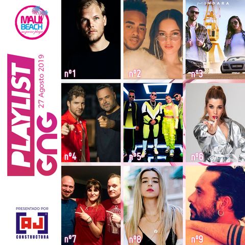 Programa 27 Agosto - PLAYLIST GNG con LAS MEJORES CANCIONES Y LA MEJOR MUSICA DEL MOMENTO - Avicii ft David Guetta Nº1