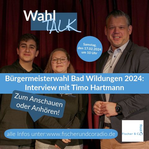 Bürgermeisterwahl Bad Wildungen 2024: Interview mit Timo Hartmann