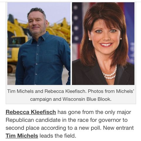 Michels Leads Kleefisch In New Poll