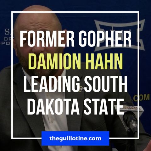 Former Gopher Damion Hahn now leading South Dakota State - GG51