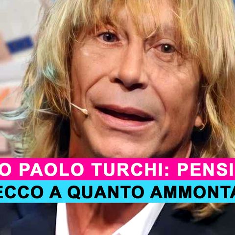 Enzo Paolo Turchi: Ecco A Quanto Ammonta La Sua Pensione!