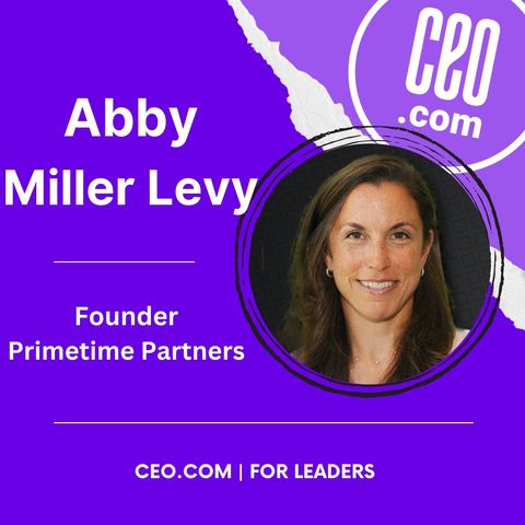 Primetime Partners Founder Abby Miller Levy