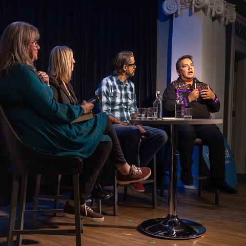 Who We Are: Inspired by the Words & Wisdom of Murray Sinclair, Imaginairium Festival, Oct. 2024, recorded at Memorial Park Library