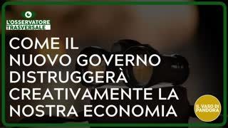 Come il nuovo governo distruggerà creativamente la nostra economia - Marco Rigamonti