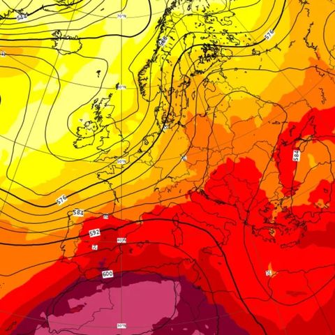 Previsioni 9-12 luglio: L’anticiclone africano porta il sereno e un progressivo aumento delle temperature