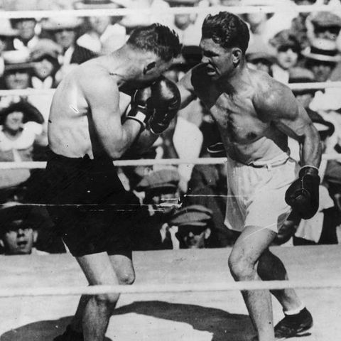 RINGSIDE BOXING SHOW: Jack Dempsey, king of sports, even in the time of Babe Ruth