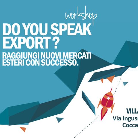 INTRO al workshop "Do you speak export?"