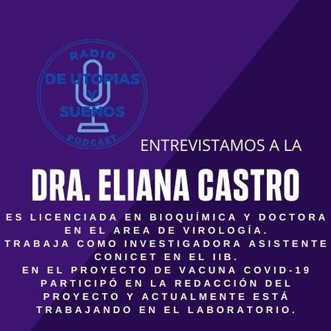 Invitada de hoy la Dra. Eliana Castro nos habla de las vacunas.