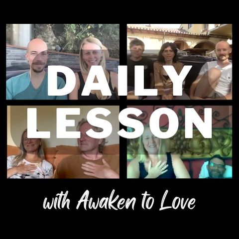 Give me Your Blessing, You Holy Son of God, Lesson 161, Jenny Maria & Barret, Awaken to Love, ACIM