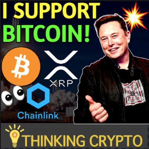Elon Musk Confirms He Supports Bitcoin on ClubHouse - XRP Pump - Kraken Chainlink